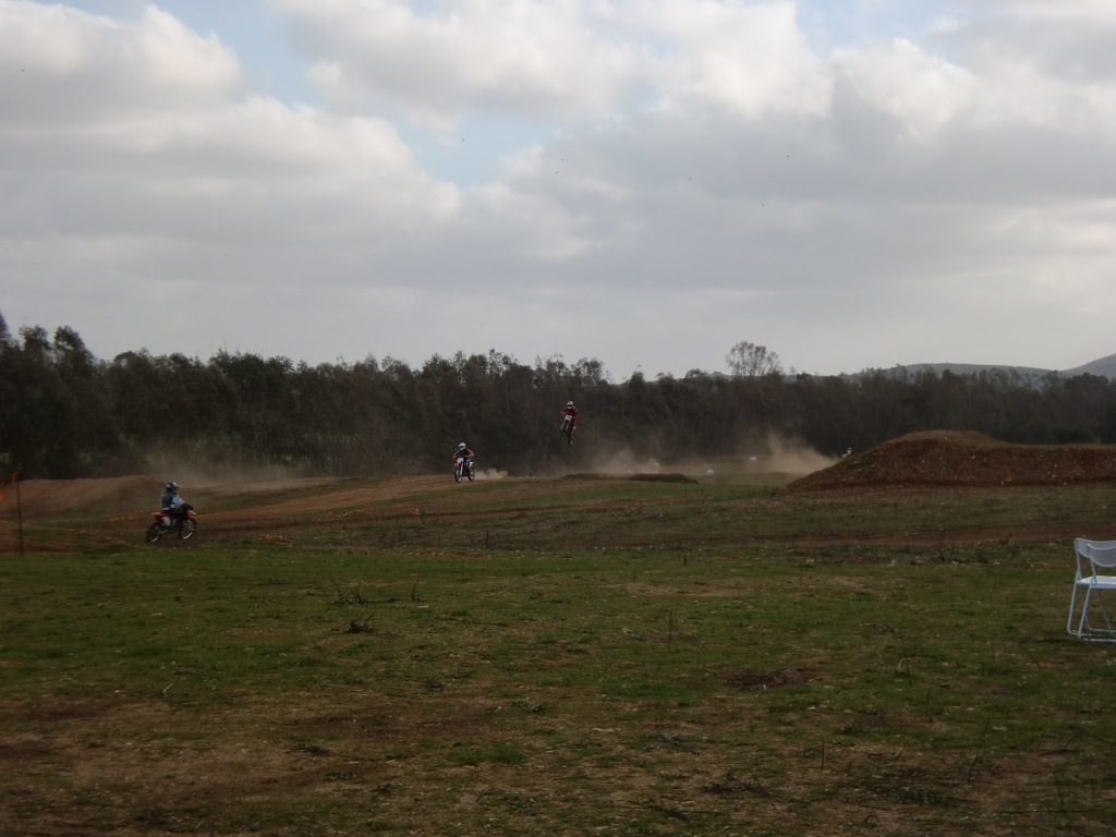 Baratz diventa pista da motocross