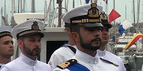 Nunzio Martello per il passaggio di consegne di Alghero