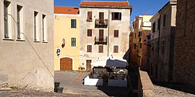Alghero: lavori in Piazza Santa Croce