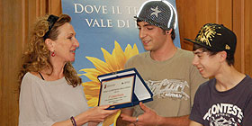 Concorso tra le scuole: 1 Liceo Manno