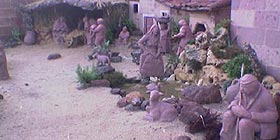 Ultimato il presepe di Fertilia