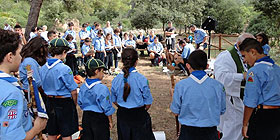 Invasione di scout alla Fiera di Cagliari