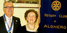 Rotary Alghero, Spanedda presidente