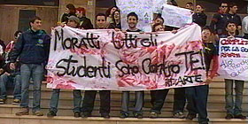 Giornata del diritto allo studio, monta la protesta Moratti, tutti gli studenti sono contro te