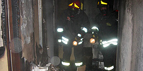 Sert distrutto dalle fiamme: incendio d´origine dolosa