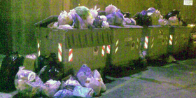 Porto: Montagne di spazzatura