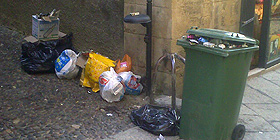 Rifiuti: via Roma