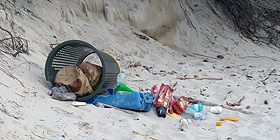 Spiagge in condizioni disarmanti