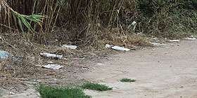 Alberghi vista discarica al Lido