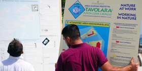 Tavolara, nuovi pannelli informativi
