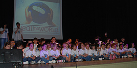 A Teatro 60 bambini  per Heal the World