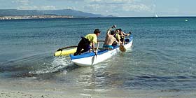 Canoisti padroni delle acque della Riviera