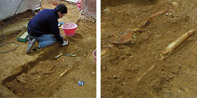 Emergono alla luce dopo oltre 3 secoli le sepolture nascoste del Santuario di Valverde