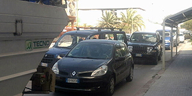 Foto-notizia: Imbottigliati al Lido