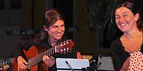Violeta Azul nel concerto di Pasquetta